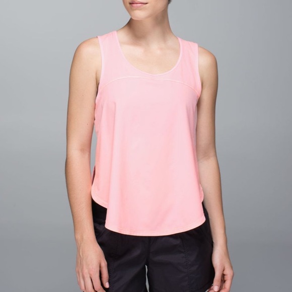 Lululemon Pink Split Singlet - Picture 8 of 8
